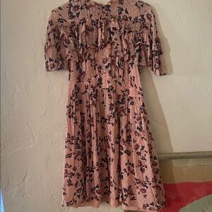 Kate Spade Floral Silk Dress